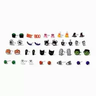 Clous d'oreilles icônes Halloween - Lot de 20 offre à 10€ sur Claire's