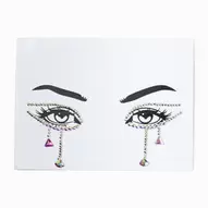 Eye-liner en strass goutte aurore boréale offre à 3€ sur Claire's