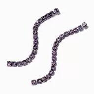 Pendantes violettes 6,5 cm avec colonne de strass offre à 4€ sur Claire's