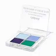 Palette avec quatre Ombrés à paupières chatoyantes océaniques offre à 4€ sur Claire's