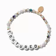 Bracelet élastique perlé « Tortured » offre à 2€ sur Claire's