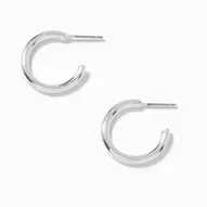 Créoles 20 mm avec tige arrière couleur argentée offre à 2€ sur Claire's