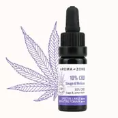 Huile CBD 10% Sauge & Mélisse - 10 ML offre à 10,47€ sur Aroma Zone