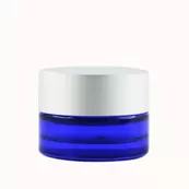 Pot verre bleu 5 ml avec capot argent mat offre à 1,12€ sur Aroma Zone