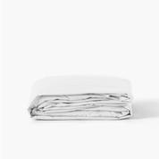 Drap housse percale de coton Neo blanc