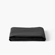 Drap de lit percale de coton Neo anthracite