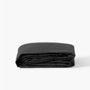 Drap housse percale de coton Neo anthracite