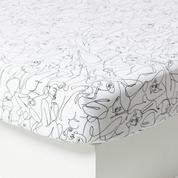 Drap housse percale de coton Callipyge