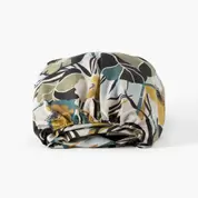 Drap housse percale de coton Neo ficelle floral offre à 45€ sur carré blanc