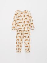 Children's lightweight 2-piece pyjamas in leopard print cotton offre à 35€ sur Natalys