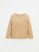 Long-sleeved tee shirt for children with a sunny pattern offre à 17,5€ sur Natalys