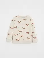 Children's fleece sweatshirt with fox print offre à 40,5€ sur Natalys