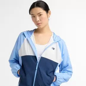 Athletics Packable Full Zip Jacket Femme Vestes offre à 110€ sur New Balance