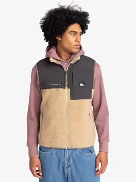 Shallow Water ‑ Veste sans manches zippée en polaire pour Homme offre à 100€ sur Quiksilver