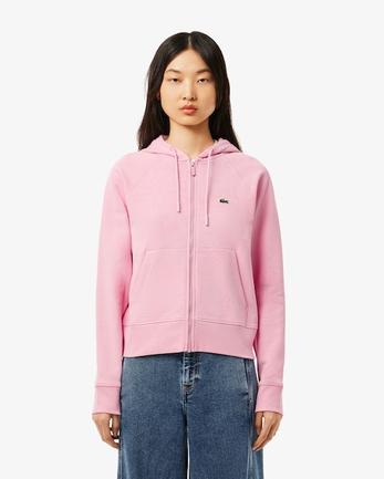 Sweatshirt zippé à capuche offre à 145€ sur Lacoste