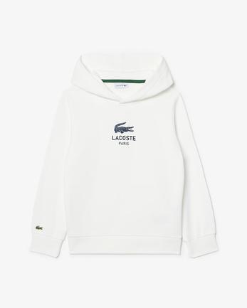 Sweatshirt à capuche avec signature offre à 85€ sur Lacoste