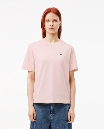 T-shirt relaxed fit en jersey de coton pima léger offre à 60€ sur Lacoste
