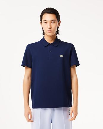 Polo regular fit en coton polyester offre à 66€ sur Lacoste