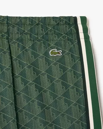 Pantalon de survêtement flare monogramme offre à 170€ sur Lacoste