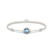 Bracelet Karma Secret avec bead en spinelle synth&eacute;tique bleu de la collection Karma Beads dans la boutique en ligne de THOMAS SABO offre à 79€ sur Thomas Sabo