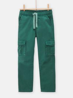 Pantalon vert cargo pour garçon offre à 11,99€ sur DPAM