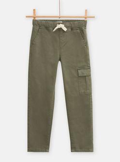 Pantalon cargo vert pour garçon offre à 15,99€ sur DPAM