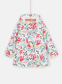 Imperméable écru imprimé abstrait coloré pour fille offre à 35,99€ sur DPAM