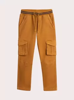 Pantalon cargo marron pour garçon offre à 15,99€ sur DPAM