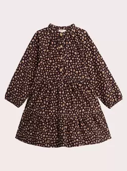 Robe en velours côtelé imprimé léopard pour fille offre à 27,99€ sur DPAM