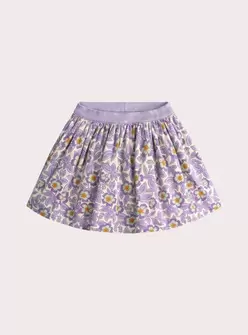 Jupe reversible en velours côtelé violet pour fille offre à 22,99€ sur DPAM