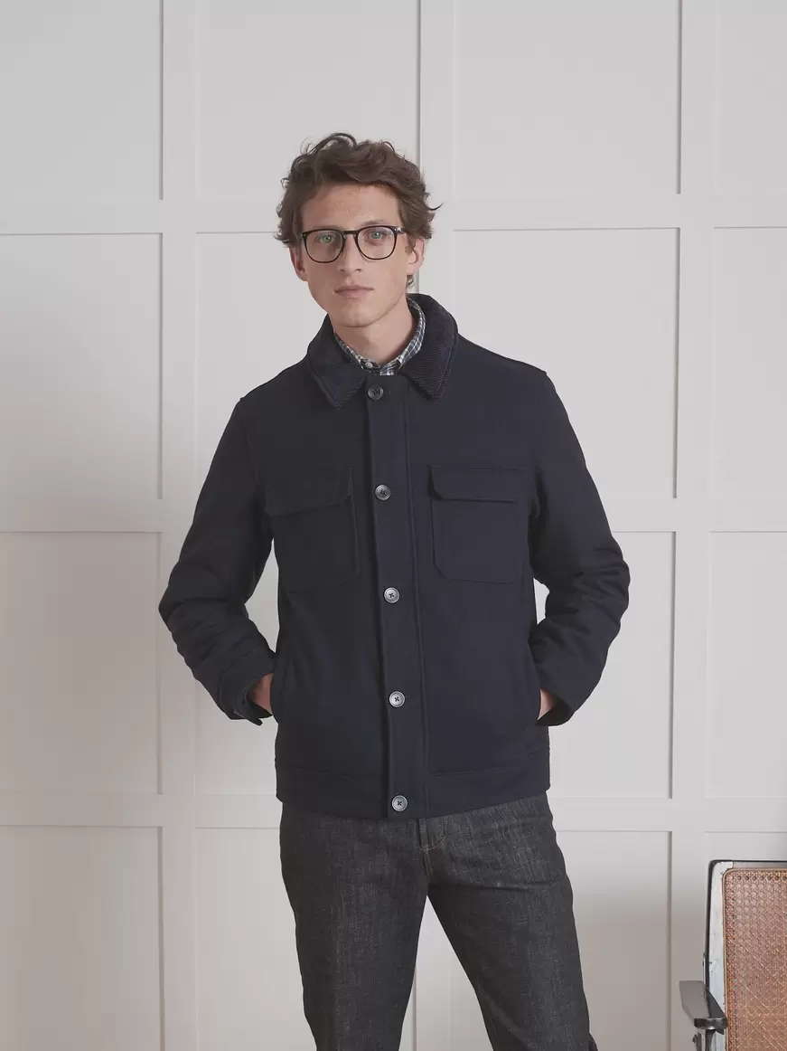 Blouson aviateur chaud lainage homme offre à 219€ sur Cyrillus