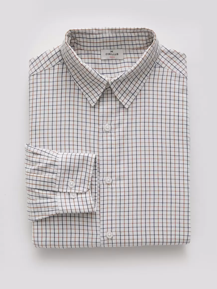 Chemise carreaux Tattersall homme Regular Fit offre à 79,9€ sur Cyrillus