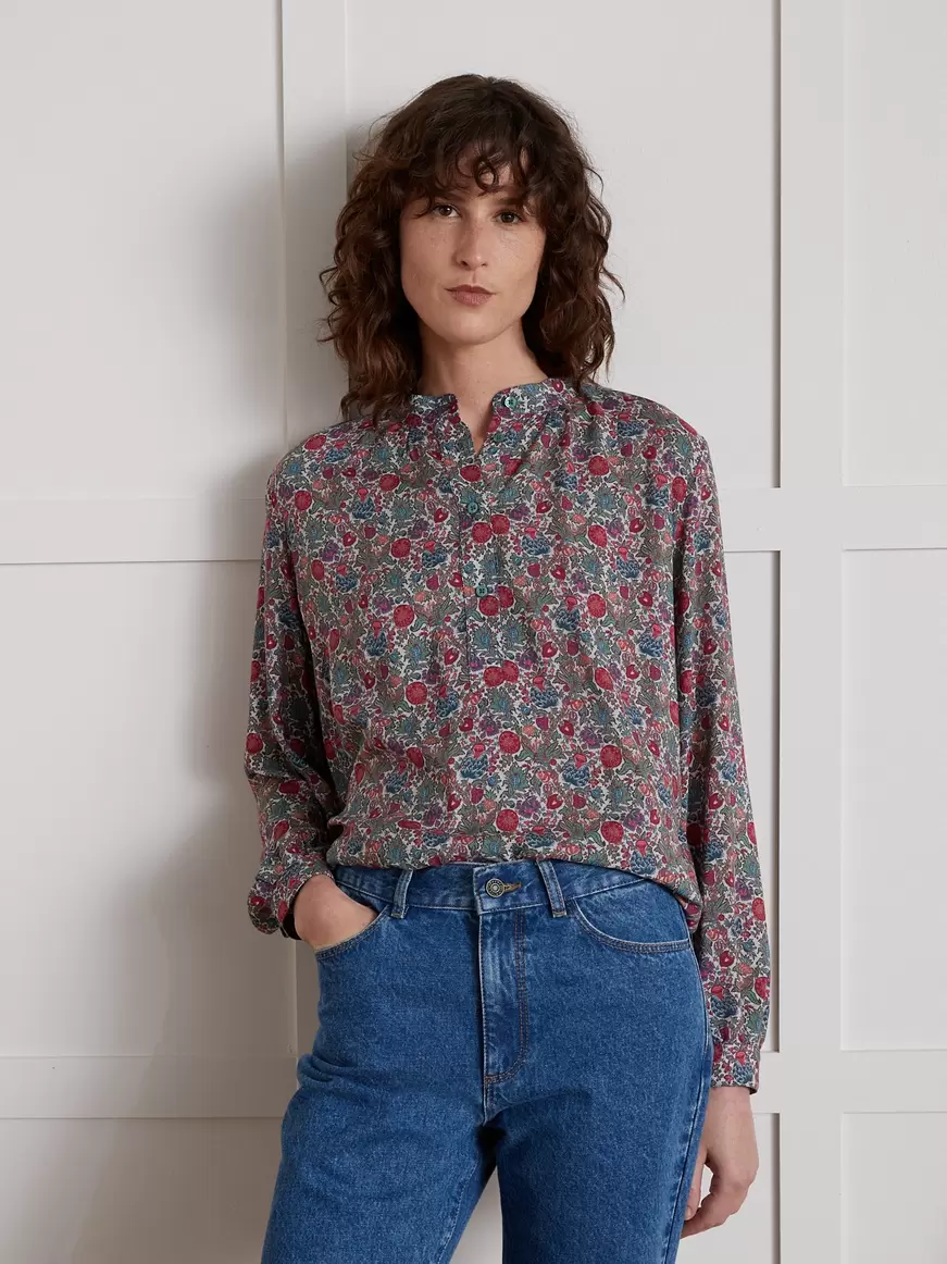 Blouse femme tissu Liberty - Limited Collection offre à 99,9€ sur Cyrillus