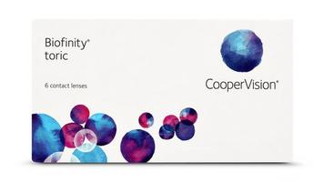 Lentilles de contact Biofinity toric Boîte de 6                                    Coopervision Osi offre à 34,9€ sur Krys