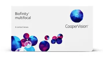 Lentilles de contact Biofinity Multifocale D Boîte de 6                                    Coopervision Osi offre à 56,5€ sur Krys