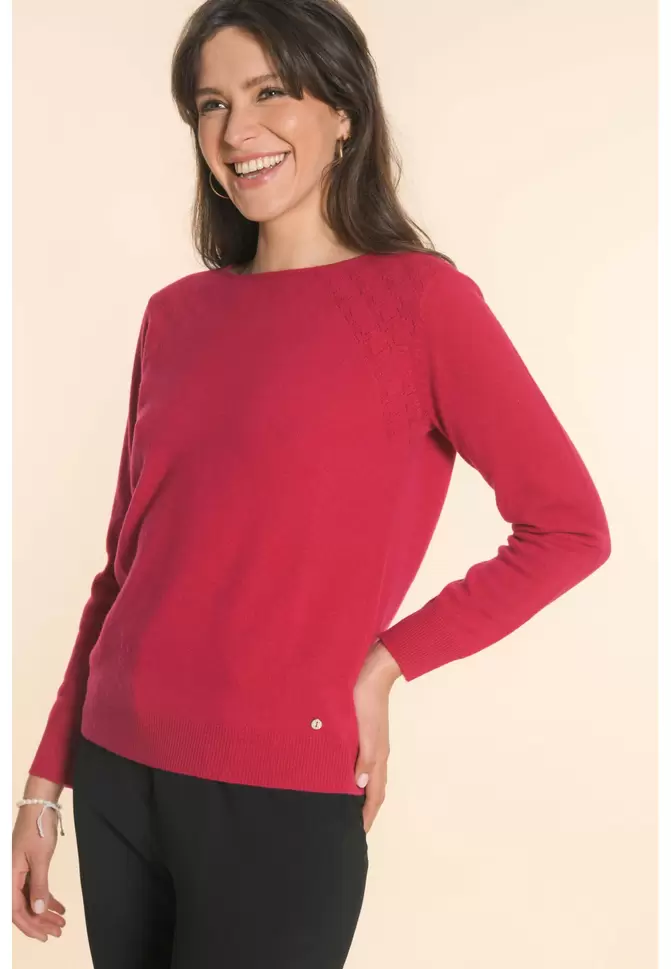 FAY - PULL ML - CRAMBERRY offre à 119€ sur Un Jour Ailleurs