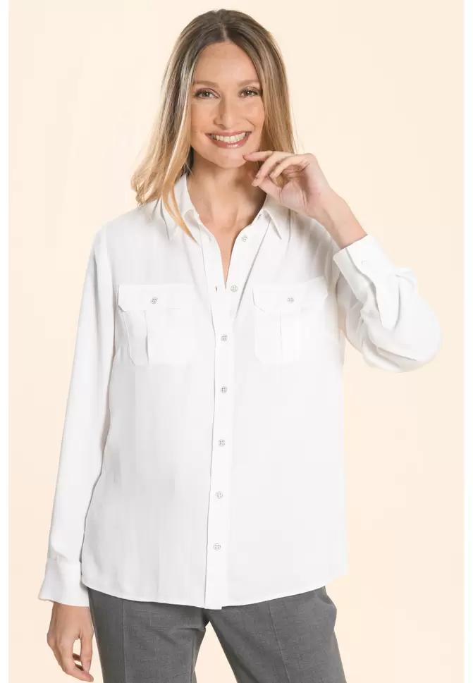 FERNANDO - CHEMISE - OFF WHITE offre à 104,3€ sur Un Jour Ailleurs