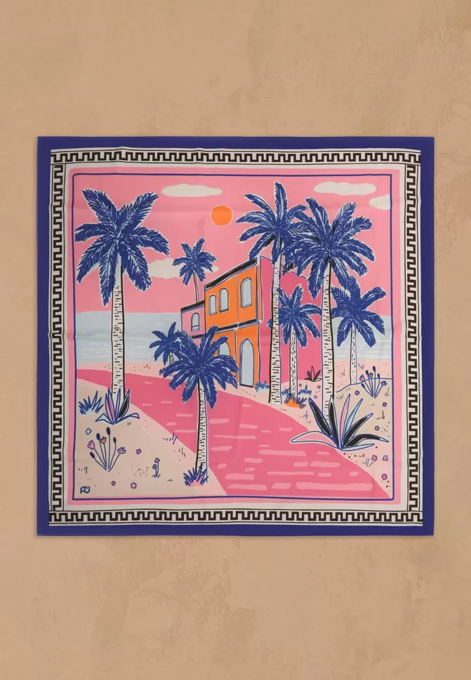 FOULARD CARRÉ - ROYAL - GAMALFI offre à 69€ sur Un Jour Ailleurs
