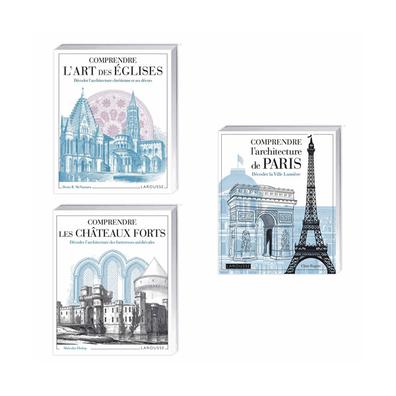 Lot de 3 ouvrages : Comprendre l’art des églises + Comprendre l’architecture de Paris + Comprendre les châteaux forts offre à 45,45€ sur L'Homme Moderne