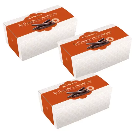 Orangettes au
chocolat - les 3
boites offre à 43,8€ sur L'Homme Moderne