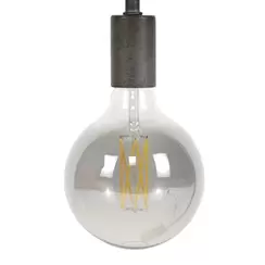 Ampoule globe 12,5 cm gris fumé LED filament (E27) offre à 19,95€ sur Pier Import