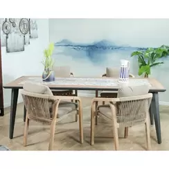 Table de jardin en céramique 213 cm GRENADE offre à 345€ sur Pier Import