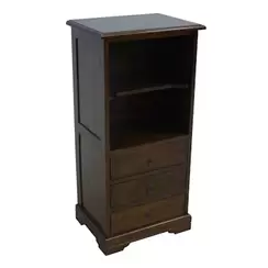 Meuble de rangement Hévéa 3 tiroirs, 2 niches 53x40x110cm TRADITION offre à 330,65€ sur Pier Import