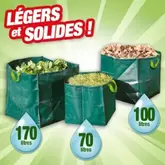 Lot de 3 sacs à déchets... offre à 19,75€ sur Outiror