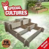 Carré potager 5 niveaux, en... offre à 51,35€ sur Outiror