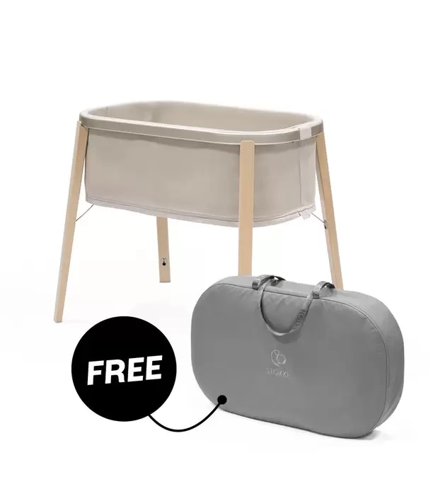 Berceau Stokke® Snoozi™ avec sac offre à 69€ sur Stokke