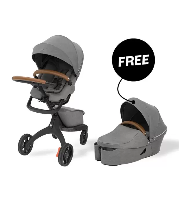 Poussette Stokke® Xplory® X avec nacelle offre à 269€ sur Stokke