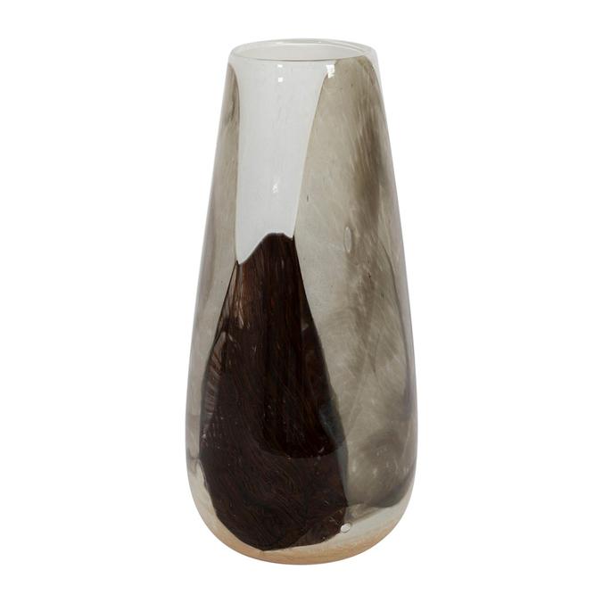 Vase en verre brun h28cm - Abstrait offre à 34,95€ sur Geneviève Lethu