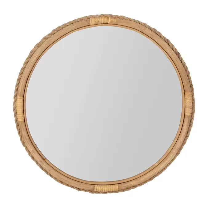 Miroir rond en sapin d53cm - Trappeur offre à 69,9€ sur Geneviève Lethu