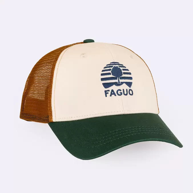 Casquette vert et écru taille unique offre à 40€ sur Geneviève Lethu